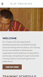 Mobile Screenshot of eldtraining.com